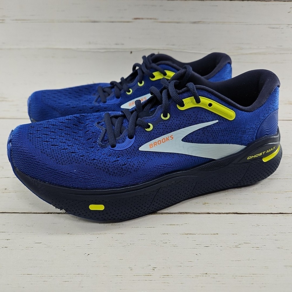 Brooks Ghost Max Surf‎ Web Mens 8 D Blue Running Athletic Shoes 1104061D470